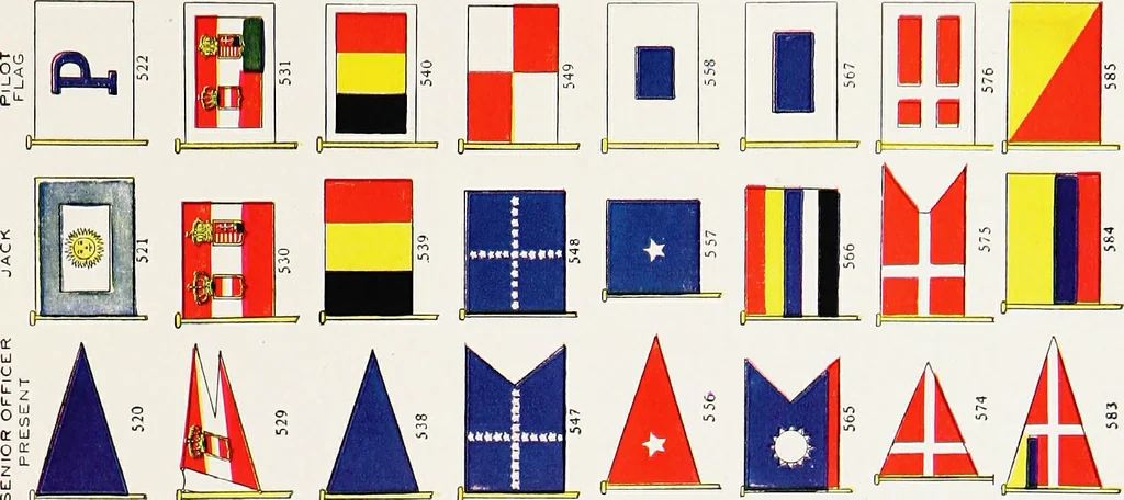 An illustration from Flags of the world, 1917, leaf 74