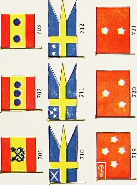 An illustration from Flags of the world, 1917, leaf 78