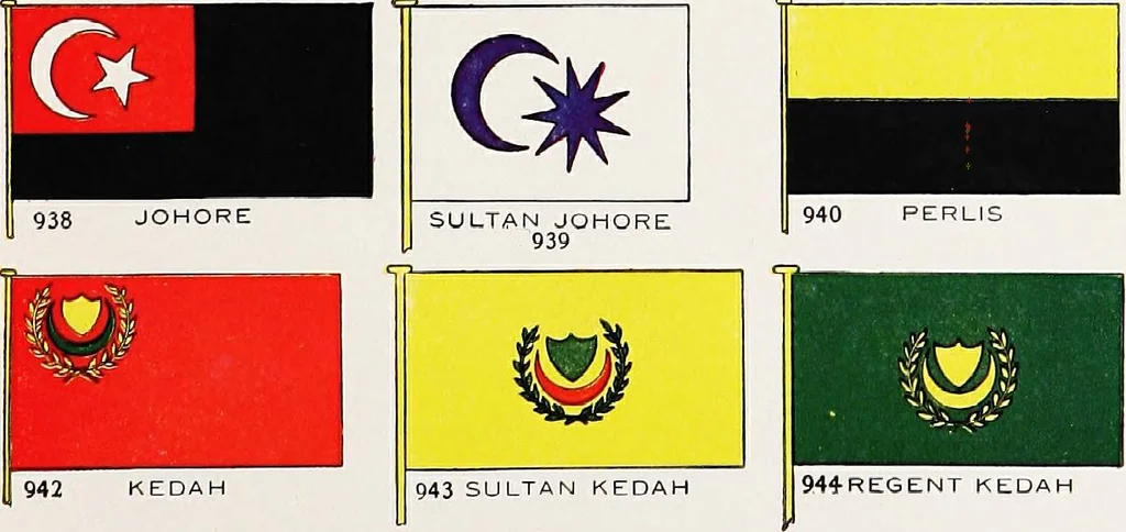 An illustration from Flags of the world, 1917, leaf 90