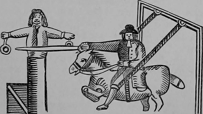 An illustration from The history of signboards : from the earliest times to the present day, 1866, leaf 284