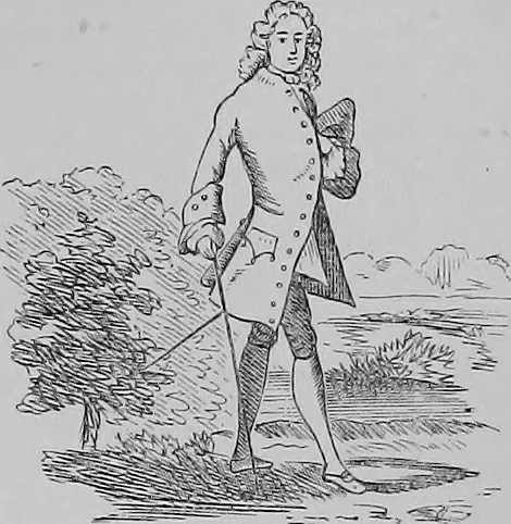 An illustration from The history of signboards : from the earliest times to the present day, 1866, leaf 382