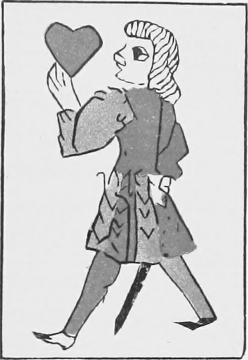 An illustration from The devil's picture-books. A history of playing cards, 1890, leaf 142