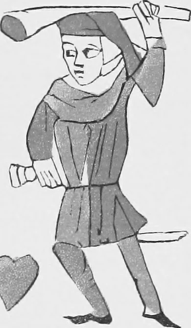An illustration from The devil's picture-books. A history of playing cards, 1890, leaf 142