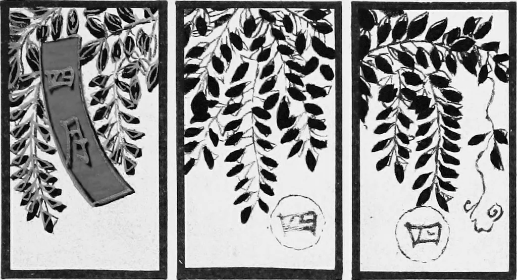 An illustration from The devil's picture-books. A history of playing cards, 1890, leaf 186