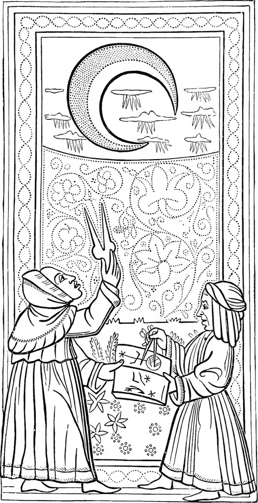 An illustration from The devil's picture-books. A history of playing cards, 1890, leaf 26