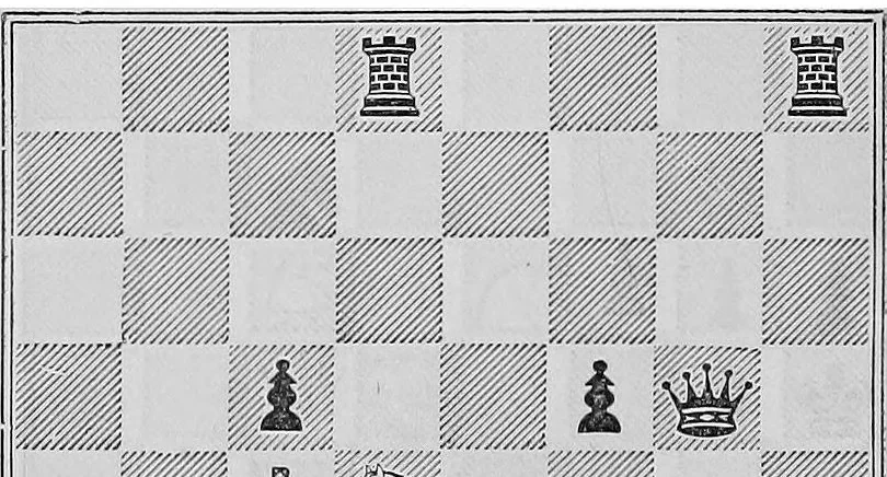 An illustration from The book of chess: containing the rudiments of the game, and elementary analyses of the most popular openings, 1858, leaf 189