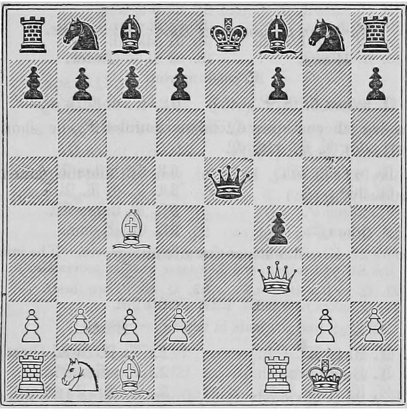 An illustration from The book of chess: containing the rudiments of the game, and elementary analyses of the most popular openings, 1858, leaf 364