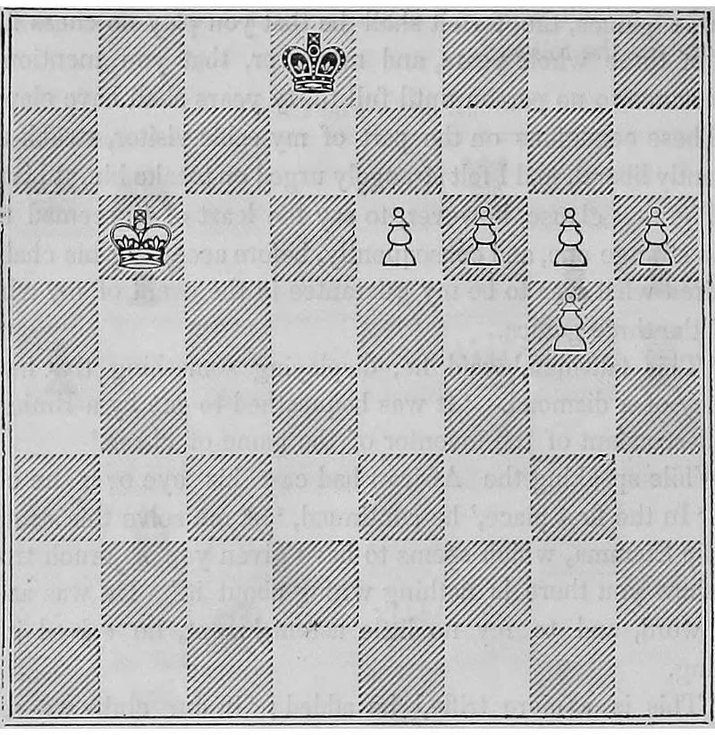An illustration from The book of chess: containing the rudiments of the game, and elementary analyses of the most popular openings, 1858, leaf 463