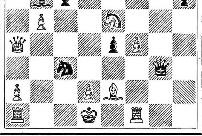 An illustration from The modern chess instructor, 1889, leaf 159