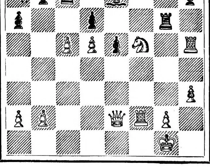 An illustration from The modern chess instructor, 1889, leaf 209