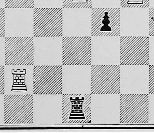 An illustration from Chess gems: Some of the finest examples of chess strategy, by ancient and modern masters, 1878, leaf 236