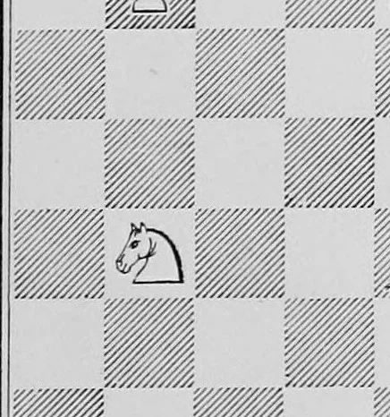 An illustration from Chess gems: Some of the finest examples of chess strategy, by ancient and modern masters, 1878, leaf 36