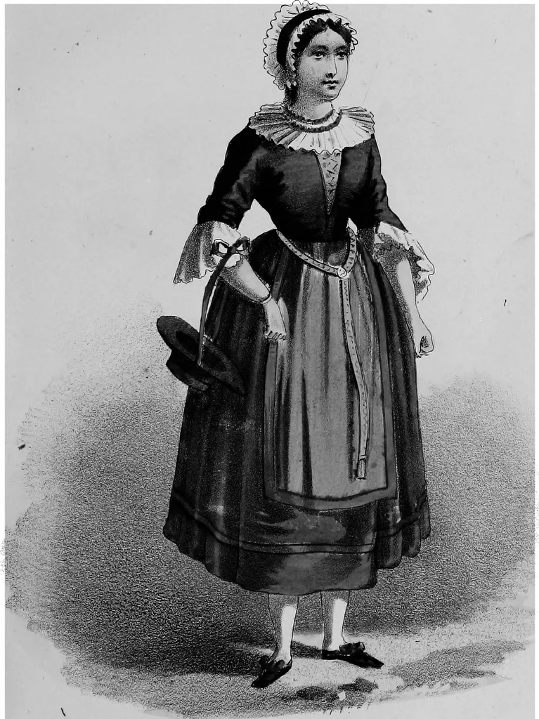An illustration from Select historical costumes, 1868, leaf 44