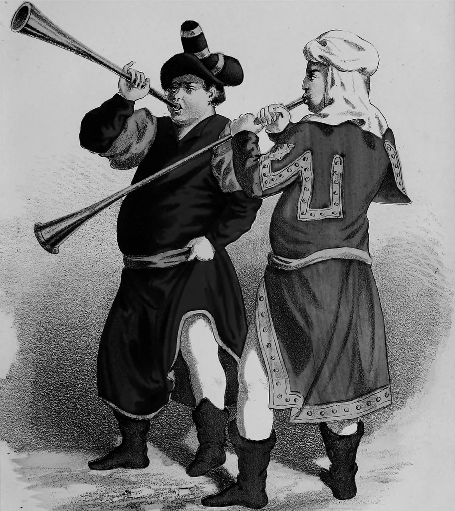 An illustration from Select historical costumes, 1868, leaf 50