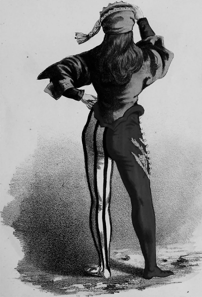 An illustration from Select historical costumes, 1868, leaf 62