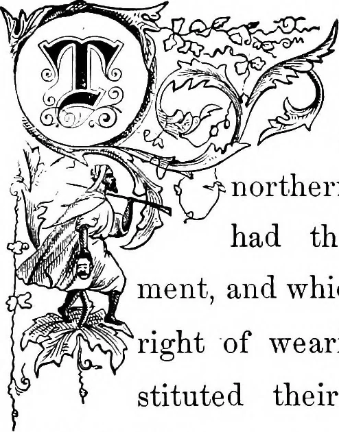 An illustration from Select historical costumes, 1868, leaf 82