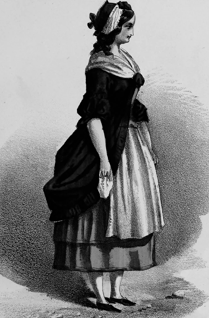 An illustration from Select historical costumes, 1868, leaf 86