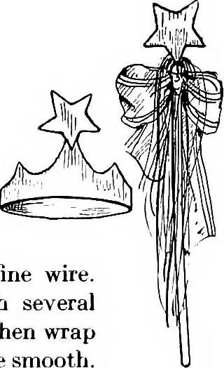 An illustration from How to make paper costumes, 1922, leaf 32