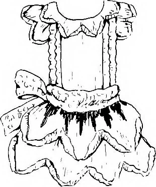 An illustration from How to make paper costumes, 1922, leaf 7