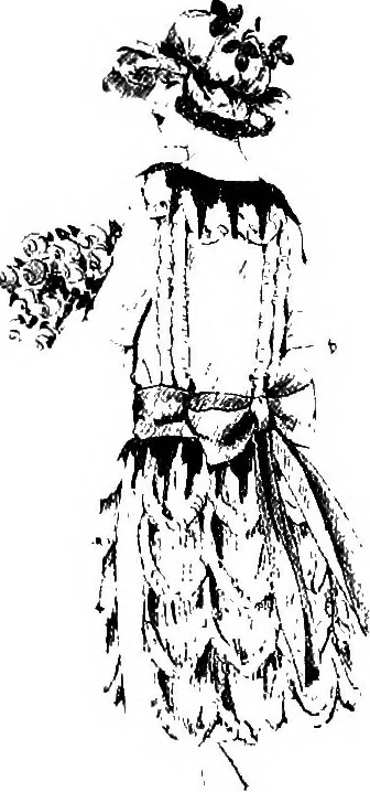 An illustration from How to make paper costumes, 1922, leaf 7