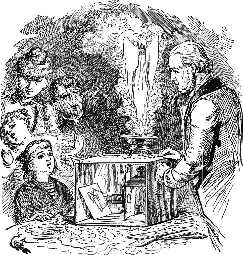 An illustration from The old and the new magic, 1906, leaf 130