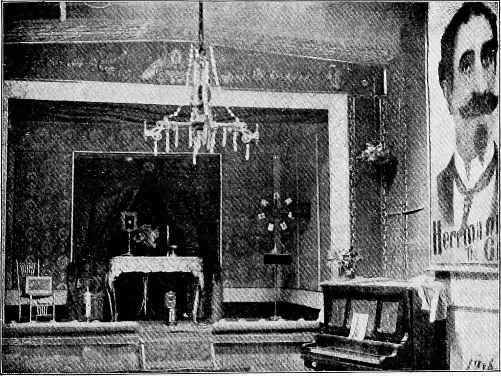 An illustration from The old and the new magic, 1906, leaf 254