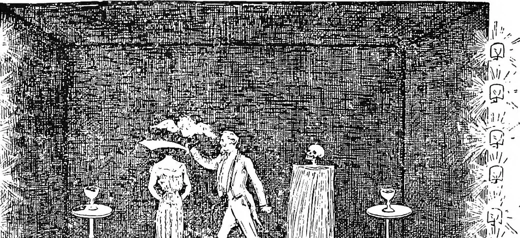 An illustration from The old and the new magic, 1906, leaf 335