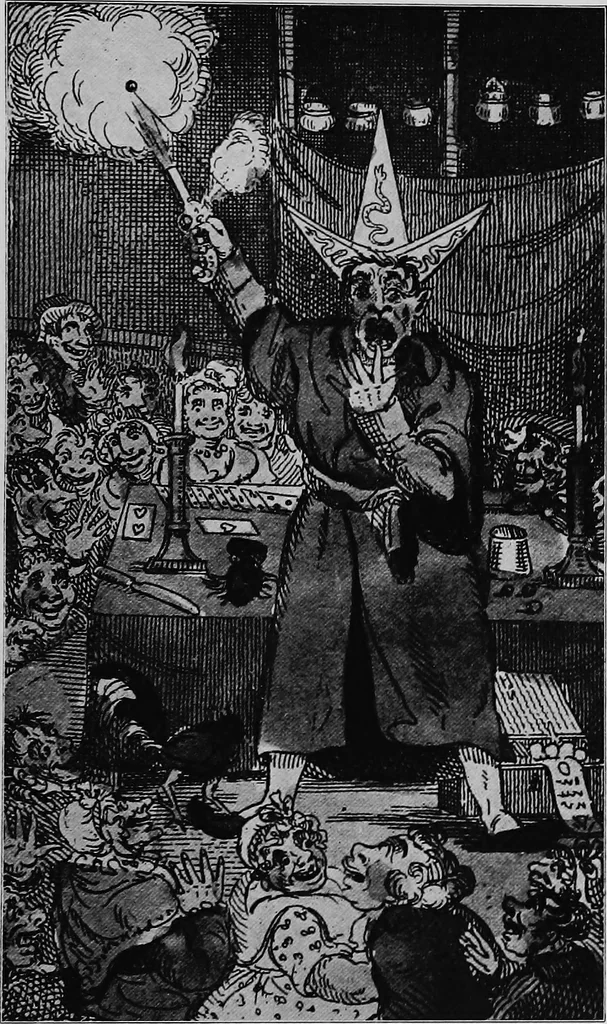 An illustration from The old and the new magic, 1906, leaf 52