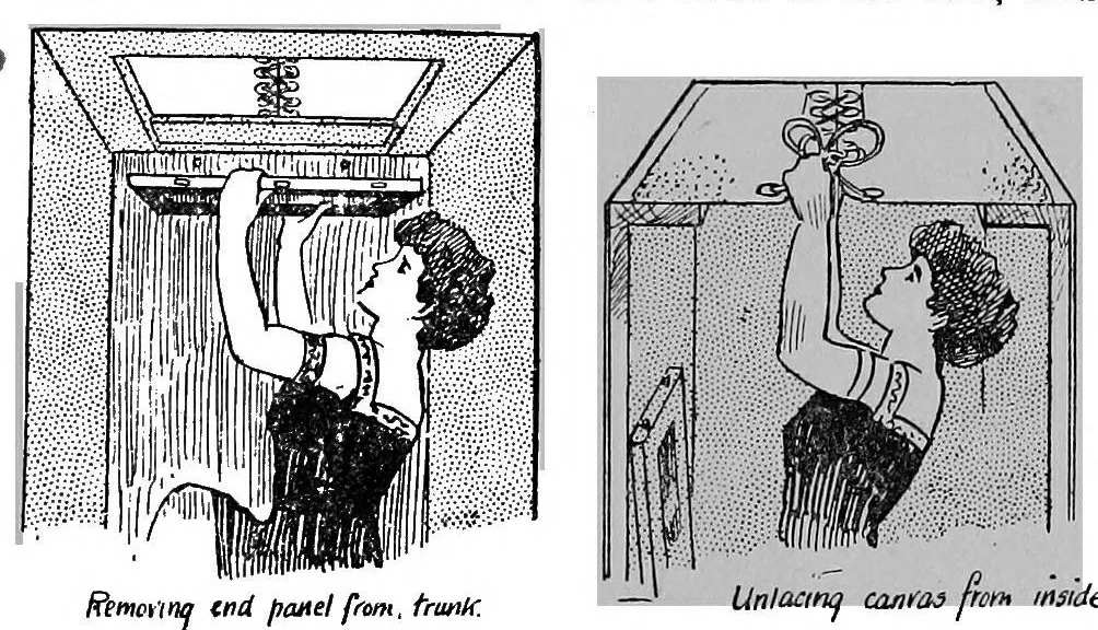 An illustration from Stage illusions, 1912, leaf 100