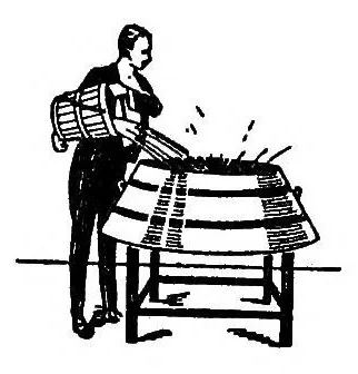 An illustration from Stage illusions, 1912, leaf 53
