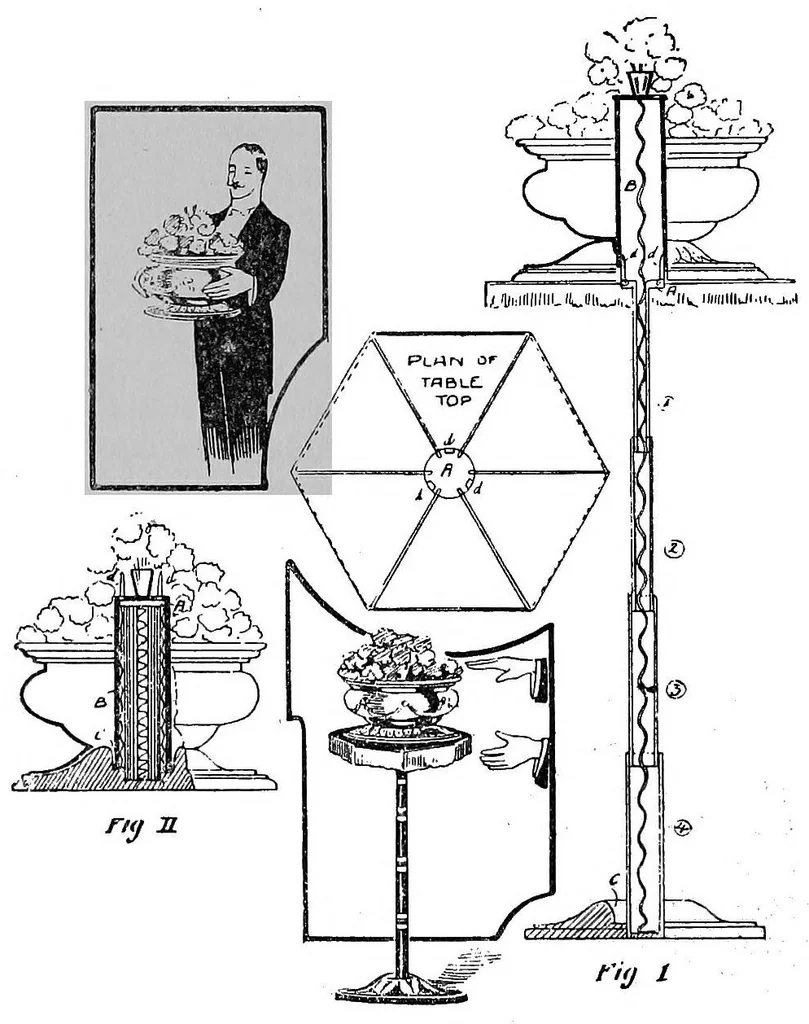 An illustration from Stage illusions, 1912, leaf 91