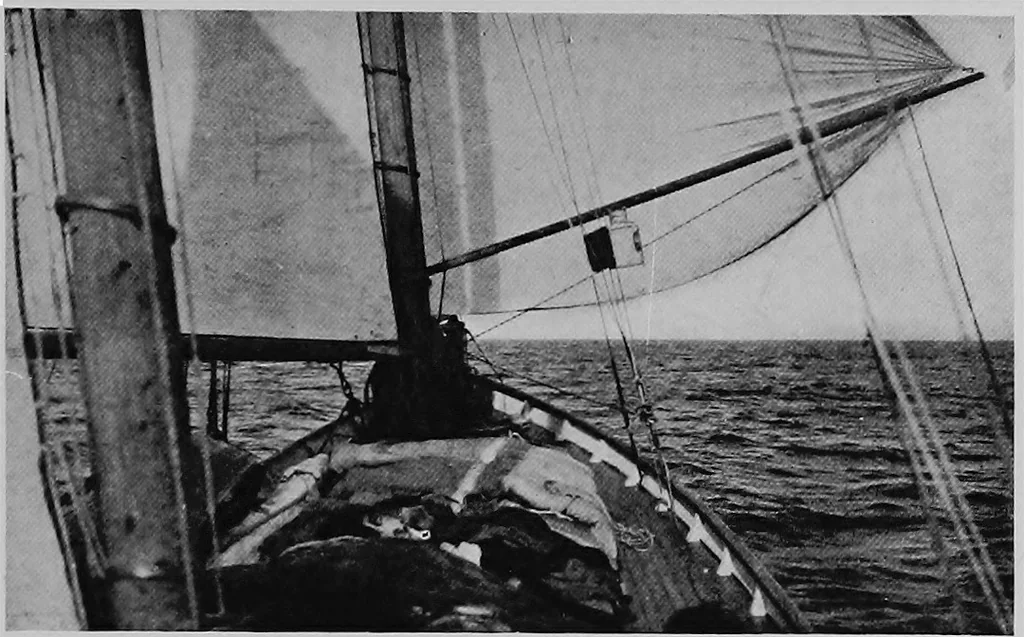 An illustration from The track of the "typhoon", 1921, leaf 124