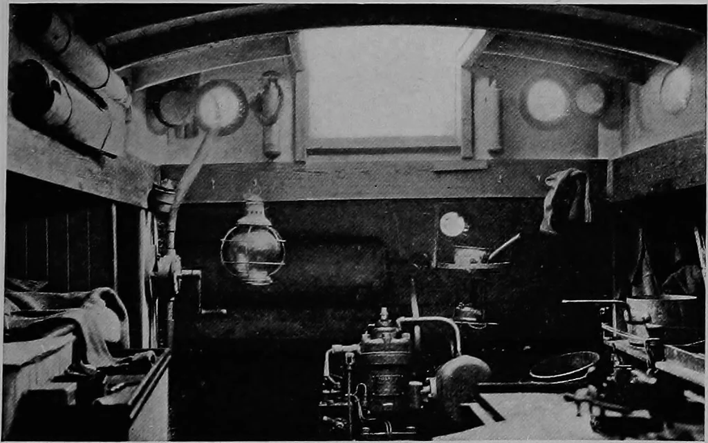 An illustration from The track of the "typhoon", 1921, leaf 246