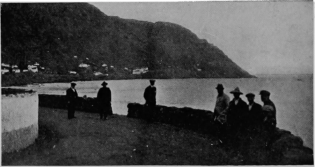 An illustration from The track of the "typhoon", 1921, leaf 247