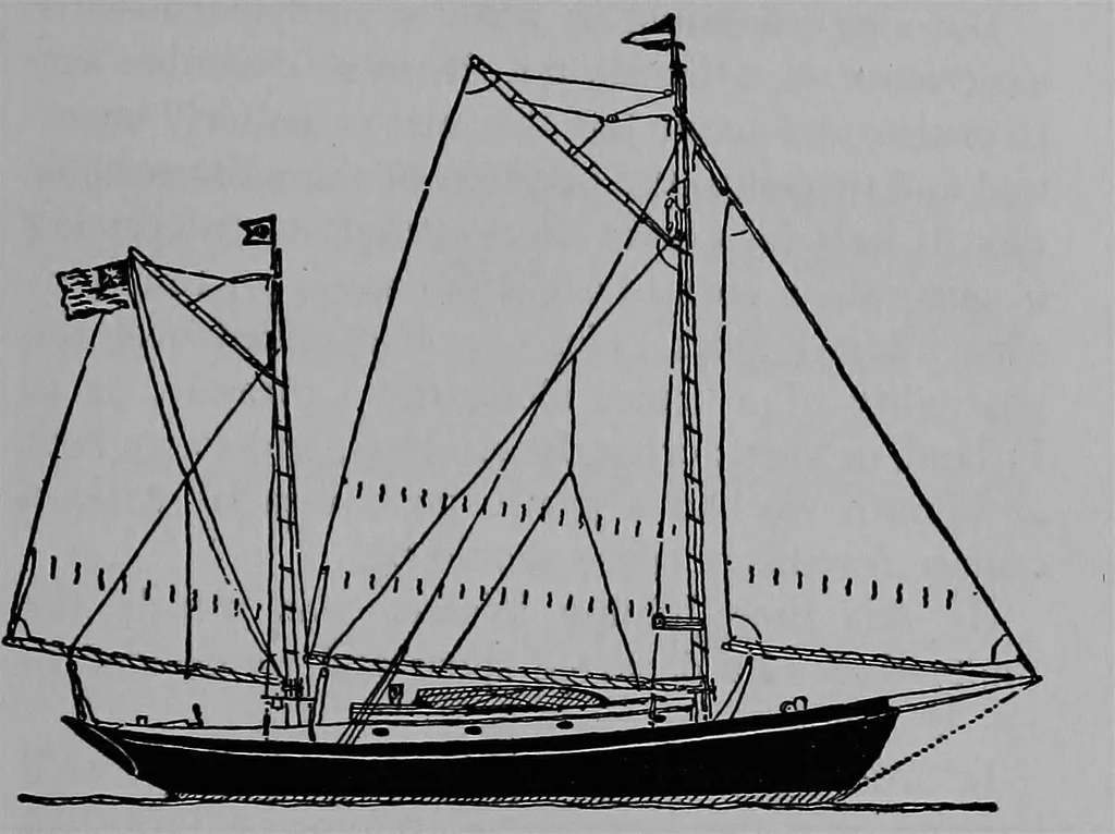 An illustration from The track of the "typhoon", 1921, leaf 26