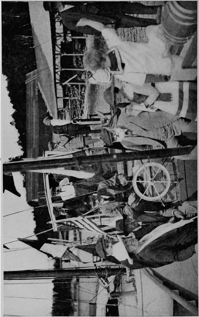 An illustration from The track of the "typhoon", 1921, leaf 29