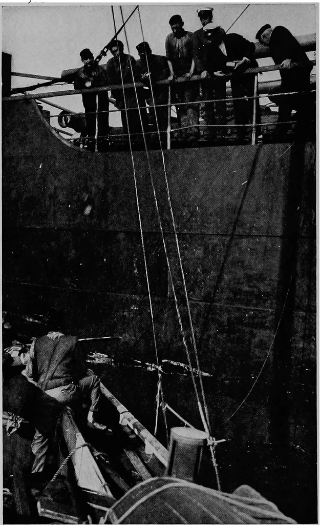 An illustration from The track of the "typhoon", 1921, leaf 331