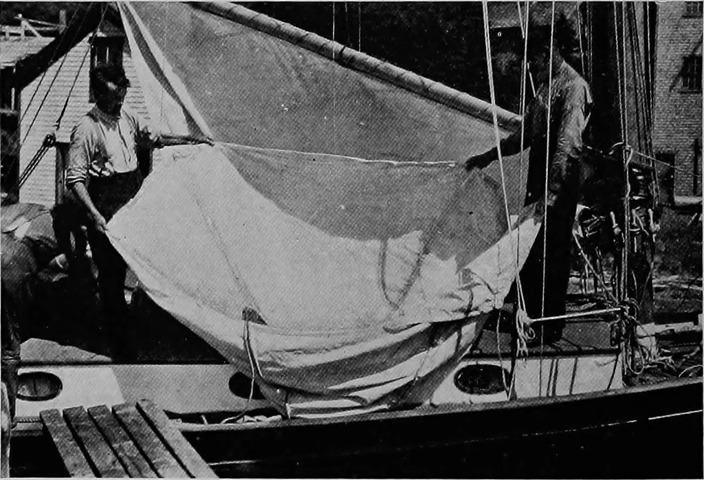 An illustration from The track of the "typhoon", 1921, leaf 35