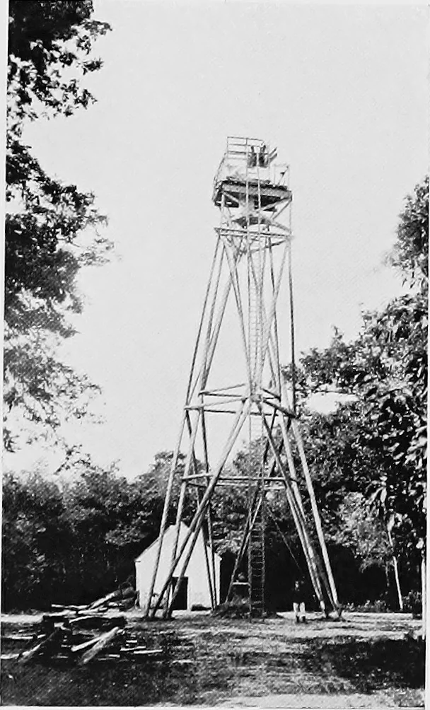 An illustration from Maps and survey, 1913, leaf 188