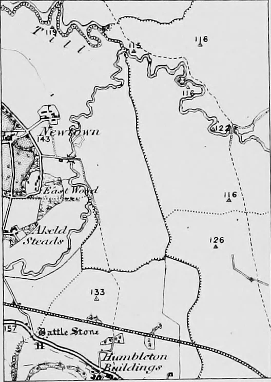 An illustration from Maps and survey, 1913, leaf 26