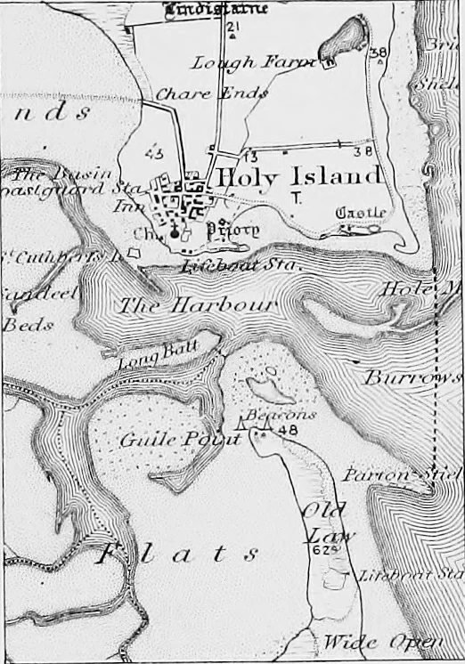 An illustration from Maps and survey, 1913, leaf 40