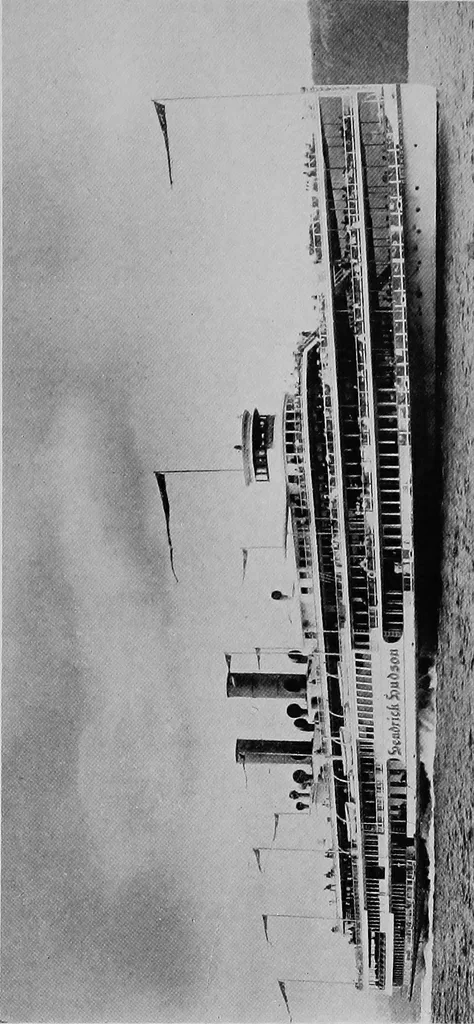 An illustration from Old steamboat days on the Hudson River; tales and reminiscences of the stirring times that followed the introduction of steam navigation, 1907, leaf 152