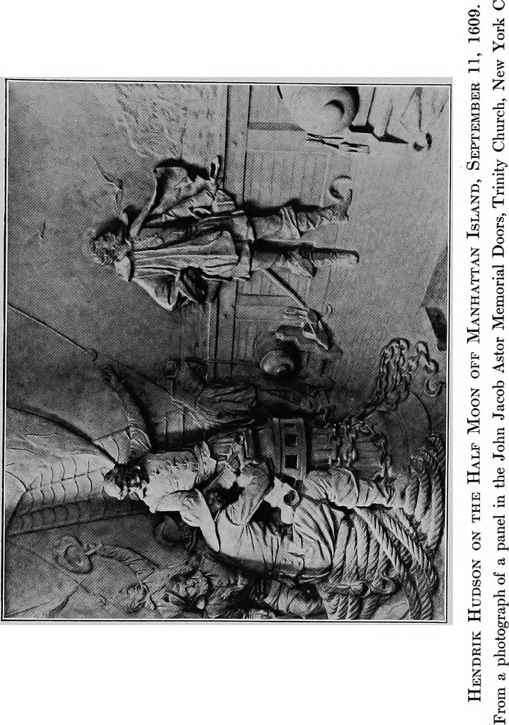 An illustration from Old steamboat days on the Hudson River; tales and reminiscences of the stirring times that followed the introduction of steam navigation, 1907, leaf 174