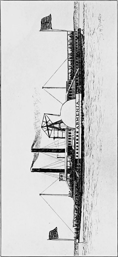 An illustration from Old steamboat days on the Hudson River; tales and reminiscences of the stirring times that followed the introduction of steam navigation, 1907, leaf 56