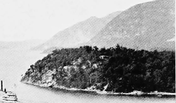 An illustration from Old steamboat days on the Hudson River; tales and reminiscences of the stirring times that followed the introduction of steam navigation, 1907, leaf 7