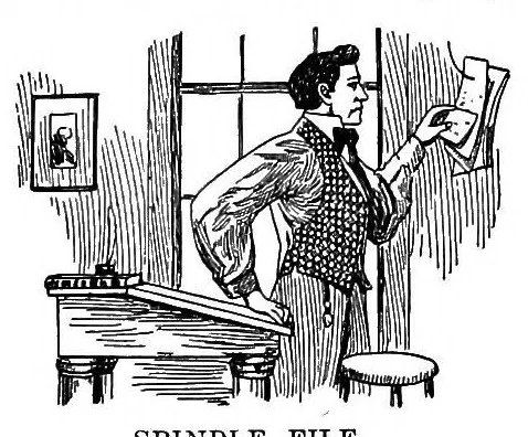 An illustration from A textbook of filing, 1920, leaf 16
