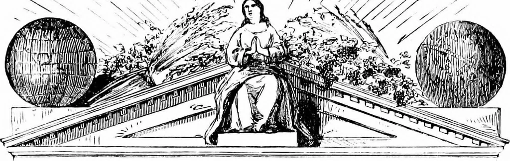 An illustration from A concise history of freemasonry, 1904, leaf 106