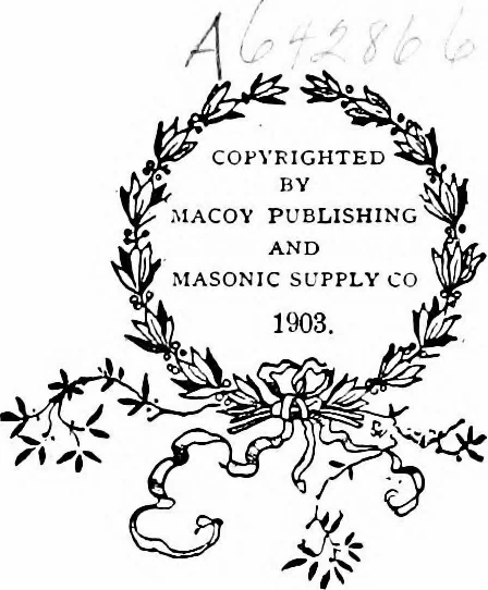 An illustration from A concise history of freemasonry, 1904, leaf 13