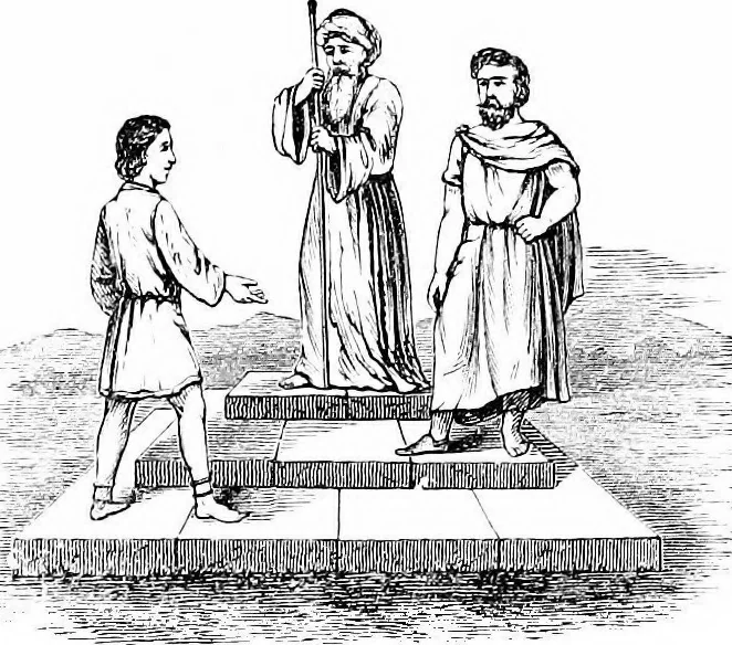 An illustration from A concise history of freemasonry, 1904, leaf 160