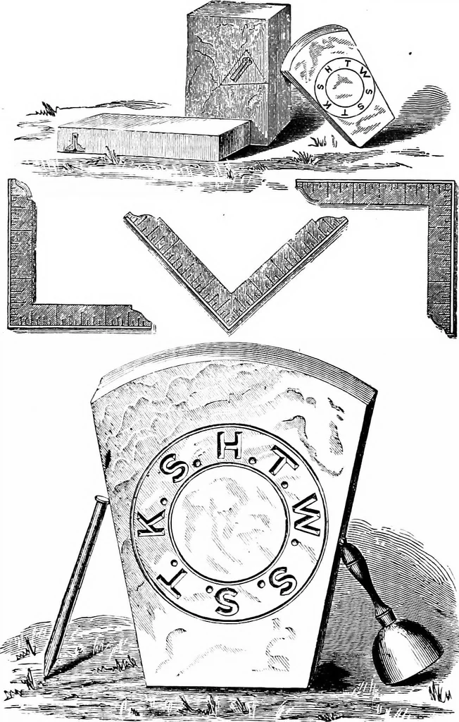 An illustration from A concise history of freemasonry, 1904, leaf 173